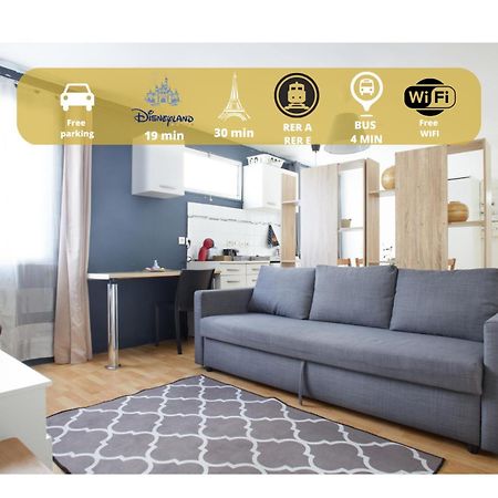 Appartement Sympa Entre Paris Et Disneyland Noisy-le-Grand ภายนอก รูปภาพ