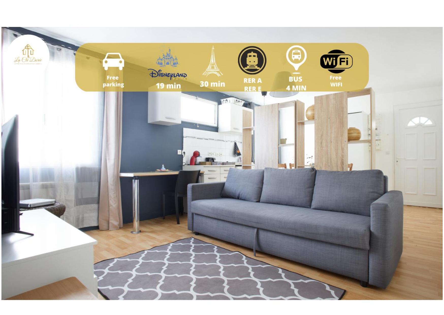 Appartement Sympa Entre Paris Et Disneyland Noisy-le-Grand ภายนอก รูปภาพ